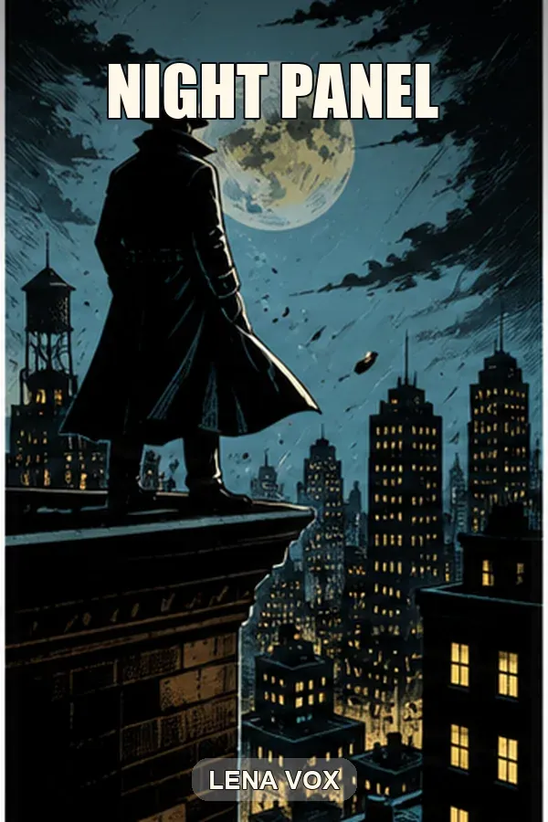 Noir comic cover from the AI cover genre examples