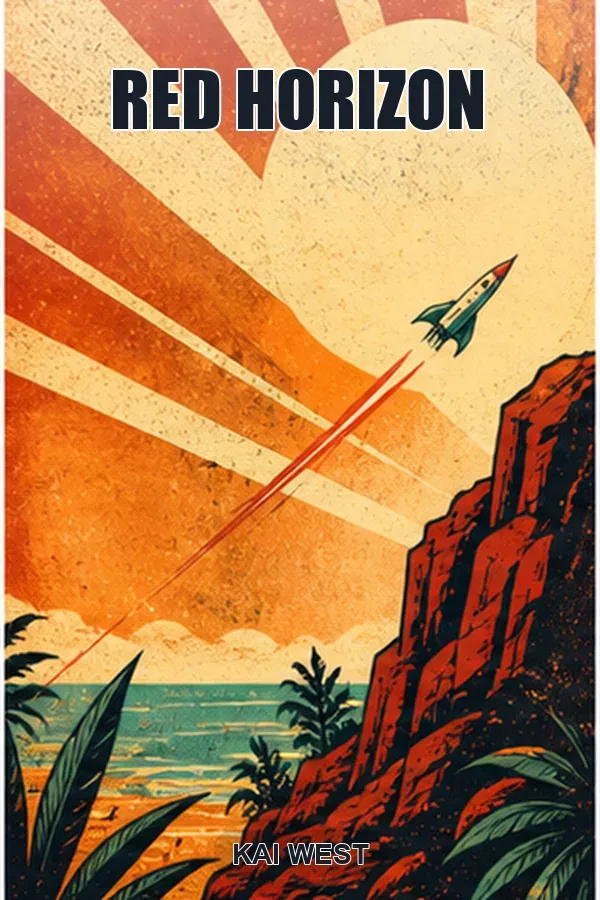 Red Horizon comic book cover example from the Comic Book Cover Generator gallery