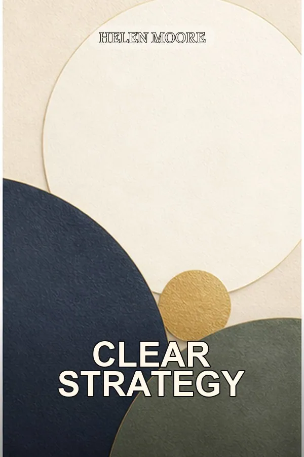 Minimal business nonfiction book cover template