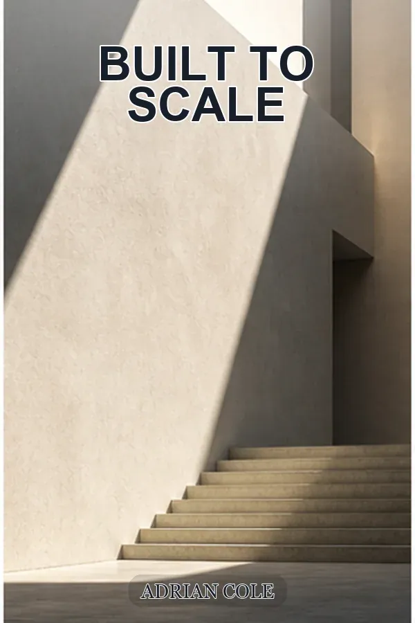 Built to Scale business cover example with stairs