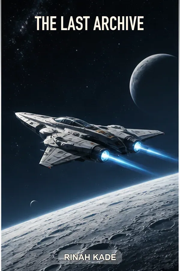 Science fiction cover example from the genre library