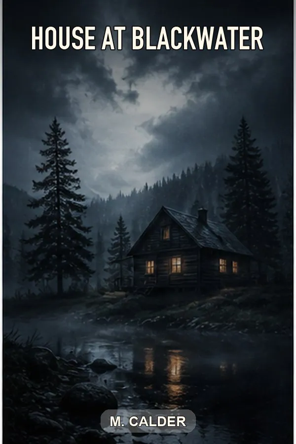 Psychological thriller book cover template with tense mysterious mood