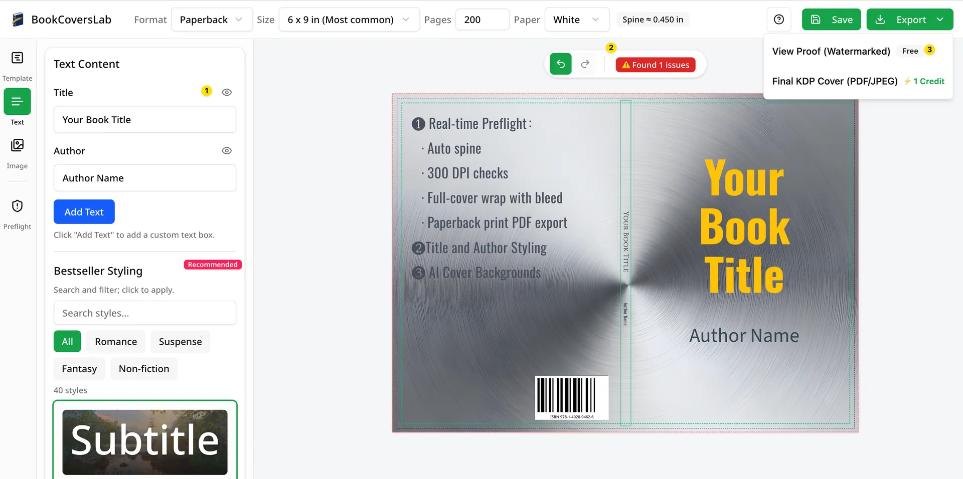 Word Count to Page Calculator preview