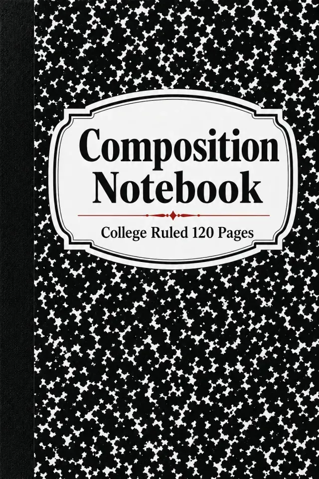 Composition Notebook front cover sample