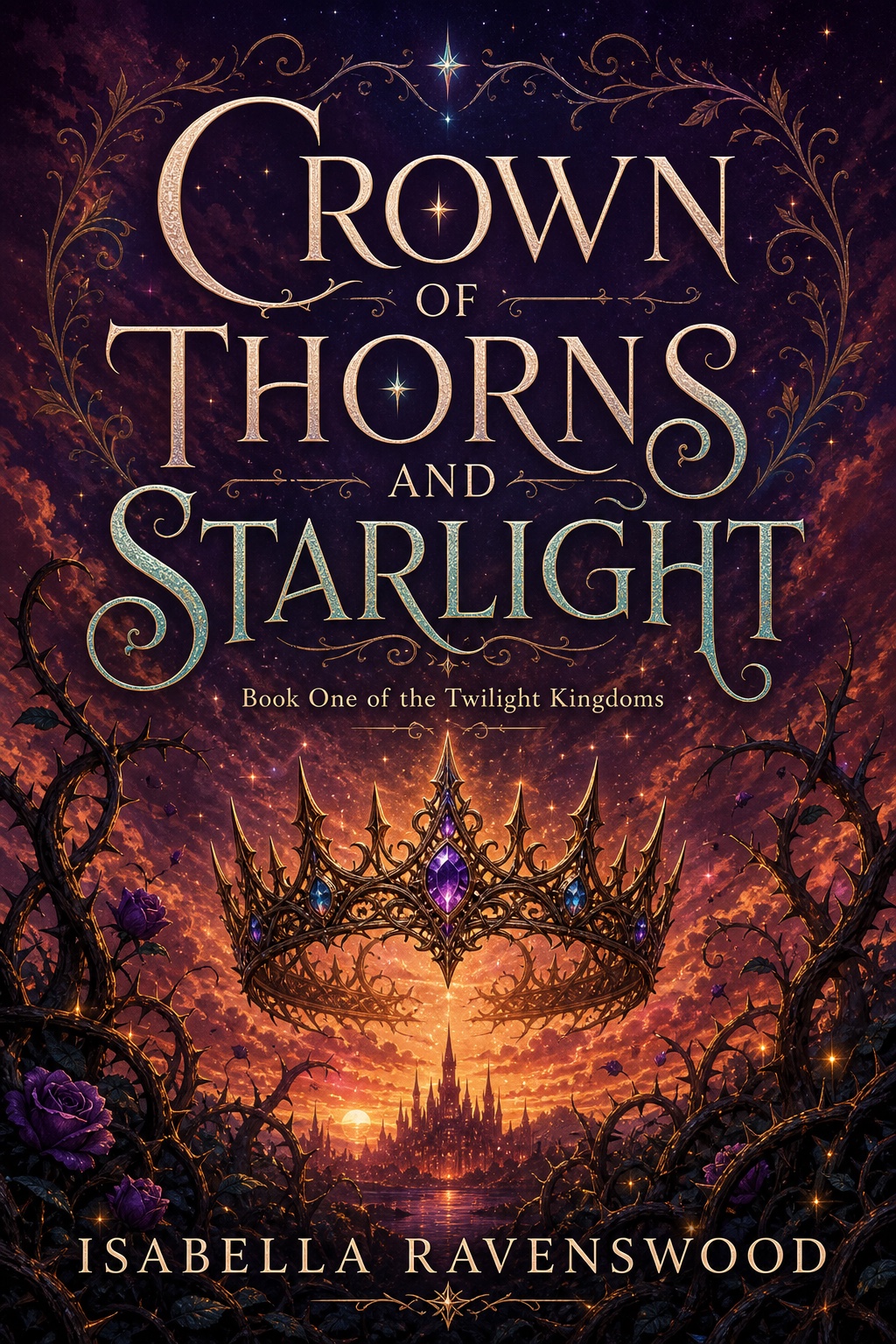 Fantasy ebook front cover generated by BookCoversLab AI cover generator